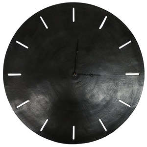 Clocks: Songo Black Clock 730Dia