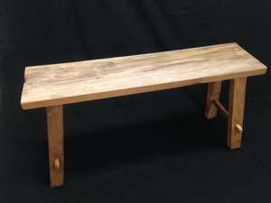 Furniture: Reclaimed Teak stool (Lge)
