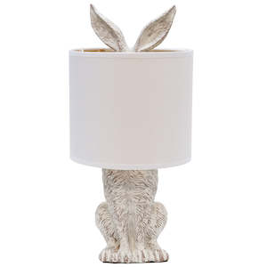 Lamps And Chandeliers: Bunny Lamp Beige/White