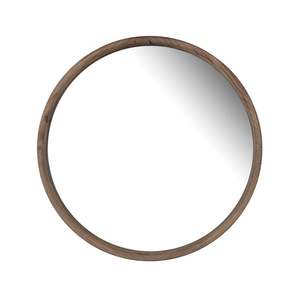 Mirrors: Round Wooden Mirror