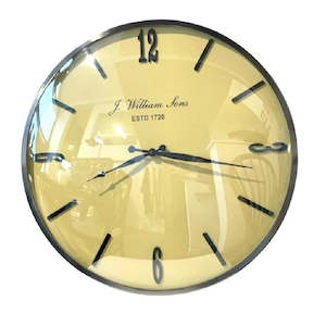 Clocks: Dome Glass Wall Clock