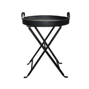 Furniture: Iron Tray Table