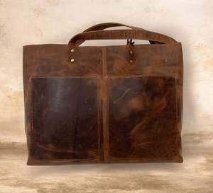Bags: Back Road Shopper Leather Bag