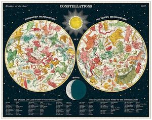 Cavallini Constellations 1000 pce Puzzle