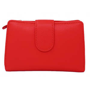 Bags: Red Womens Buxton Wallet