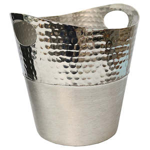 Champagne Buckets: Aluminium Curve Wine Bucket