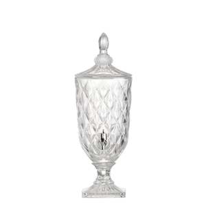 Glassware: Glass Drink Dispenser Diamond