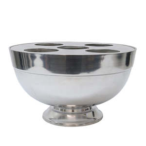 Champagne Buckets: Aluminium Round Wine Bowl