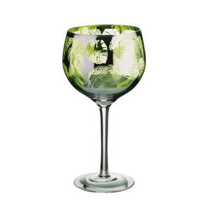 Glassware: Tropical Leaves Gin Glass set of 2