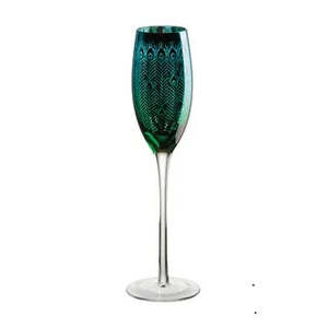 Glassware: Peacock Champagne Flute