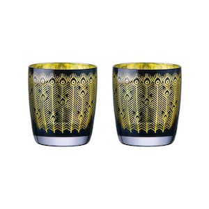 Midnight Peacock Tumbler