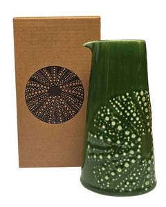 Jo Luping: Jo Luping Green Kina Jug
