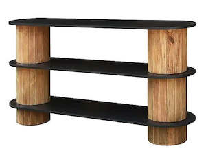 Pine Oval Console