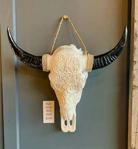 Skull - Handcarved Resin