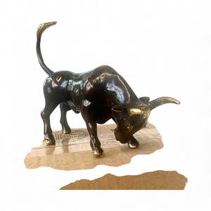 Brass: Brass Small Taurus Bull