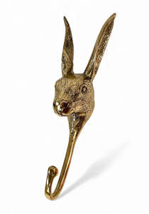 Brass: Golden Brass Hare Hooks