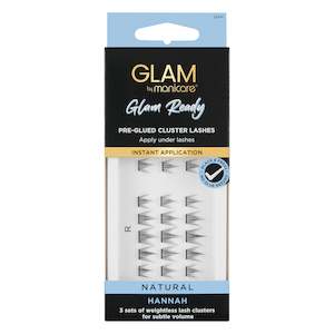 Lashes: Glam Ready Cluster Nat Hannah