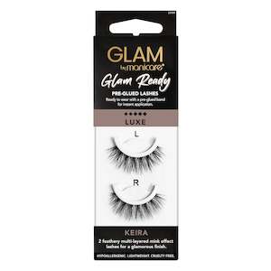 Lashes: Glam by Manicare Keira Glam Ready Pre-Glued Lashes