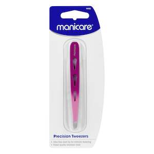 Tweezers: Manicare Precision Tweezers, Pink