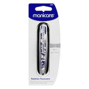 Tweezers: Manicare Fashion Tweezers Slant Tip