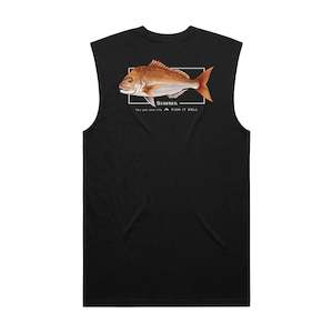 Tees: Simms Artist Tank | Snapper Black
