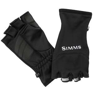 Simms Gloves: Simms Freestone Half Finger Fly Fishing Mitt