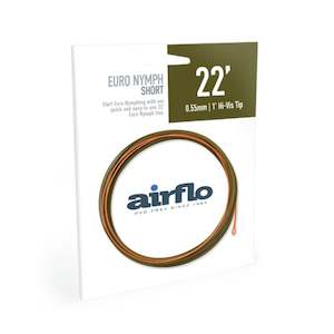 Airflo Fishing: Airflo SLN Euro Nymph Short 22' Hi Vis Tip Fly Fishing Line