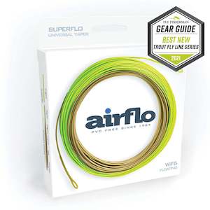 Airflo Freshwater Floating Lines: Airflo SuperFlo Universal Taper Fly Fishing Line | Moss/Chartreuse
