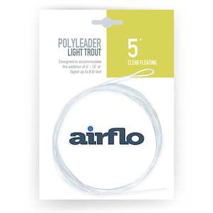 Airflo Leaders Polyleaders Accessories: Airflo Light Trout Fly Fishing Polyleaders