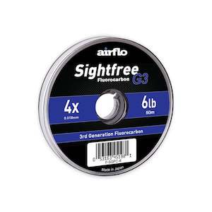Airflo Leaders Polyleaders Accessories: Airflo Sightfree G3 Fly Fishing Fluorocarbon Tippet