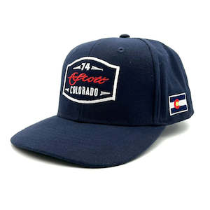 Scott Fly Rods: Scott Navy Scott 74 Patch Hat | Navy