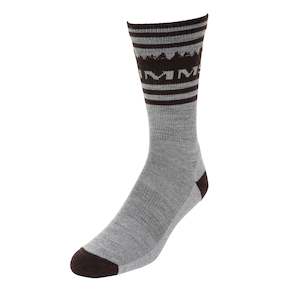 Simm Socks: Simms Daily Sock | Treeline Mahogany