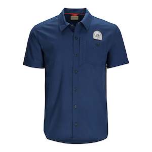 Simm Shirts: Simms Shop Shirt | Navy