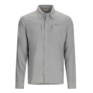 Simms Intruder Bicomp LS Fishing Shirt | Cinder