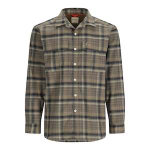 Simm Shirts: Simms ColdWeather Shirt | Hickory Ombre Plaid