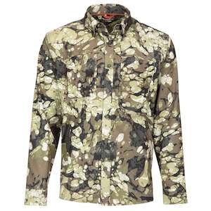 Simm Shirts: Simms Double Haul Shirt | Riparian Camo