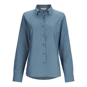 Simm Shirts: Simms Womens Isle Long Sleeve Shirt | Neptune