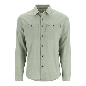 Simms Cutbank Chambray Long Sleeve Shirt | Field