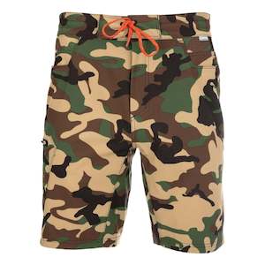 Simms Pants Shorts: Simms Seamount Board Shorts | Woodland Camo
