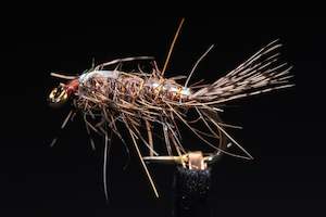 Nymphs 1: Hare's Ear Flash Back Fishing Fly | Manic Fly Collection