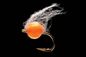 Nymphs 1: Death Roe Soft Egg Fire Fishing Fly | Manic Fly Collection