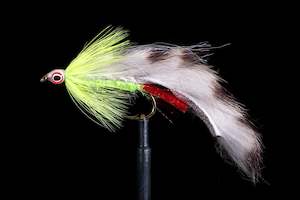 Mega Rabbit Chinchilla Chartreuse Fishing Fly | Manic Fly Collection
