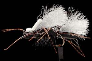 Dries: Swisher’s LLS Chernobyl Black Fishing Fly | Manic Fly Collection