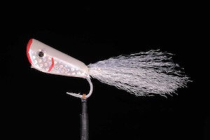 Saltwater Flies: Crease Fly - Grey Fishing Fly | Manic Fly Collection