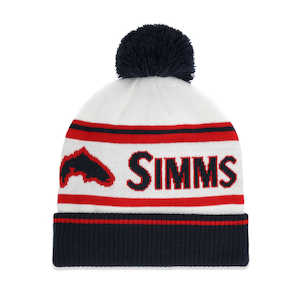 Simms Beanies: Simms Tip-Up Pom Beanie