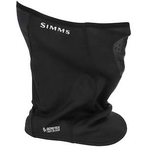 Simms Gloves Gaiters: Simms Gore Infinium Neck Gaiter | Black