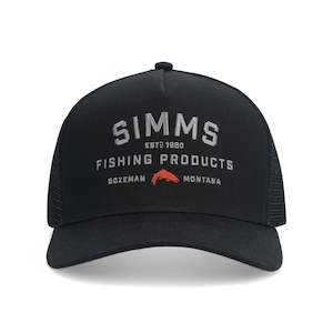 Simms Summer Collection: Simms Double Haul Trucker | Black