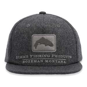 Simms Wool Trout Icon Trucker | Graphite