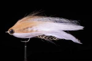 Manic Fly Collection: GT Brush Fly Tan/White Fishing Fly | Manic Fly Collection