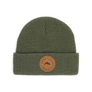 Simms Headwear: Simms Everyday Waffle Knit Beanie | Loden